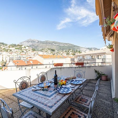 Victoria Bergamote Attic - Happy Rentals Menton Kültér fotó