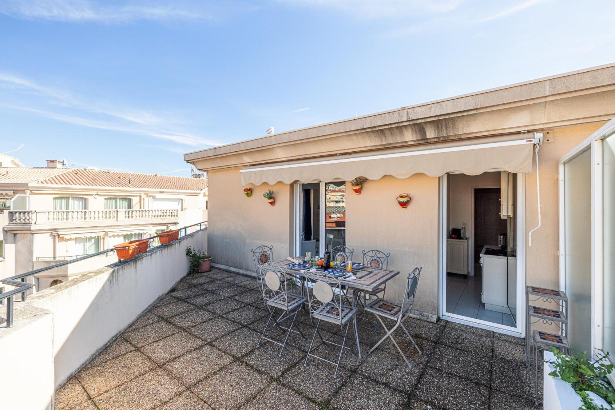 Victoria Bergamote Attic - Happy Rentals Menton Kültér fotó